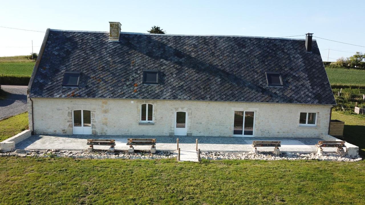 La Cricque Villa Cricqueville-en-Bessin Bagian luar foto