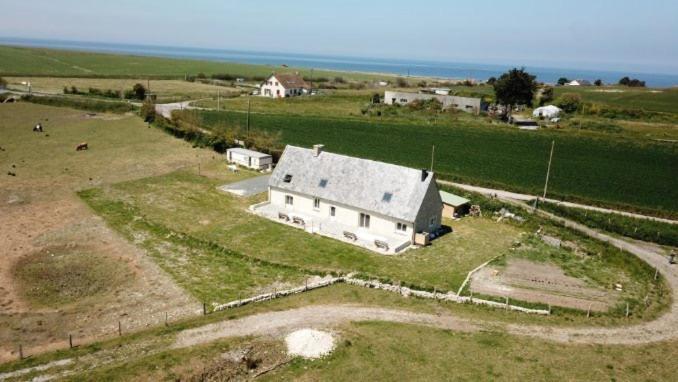 La Cricque Villa Cricqueville-en-Bessin Bagian luar foto
