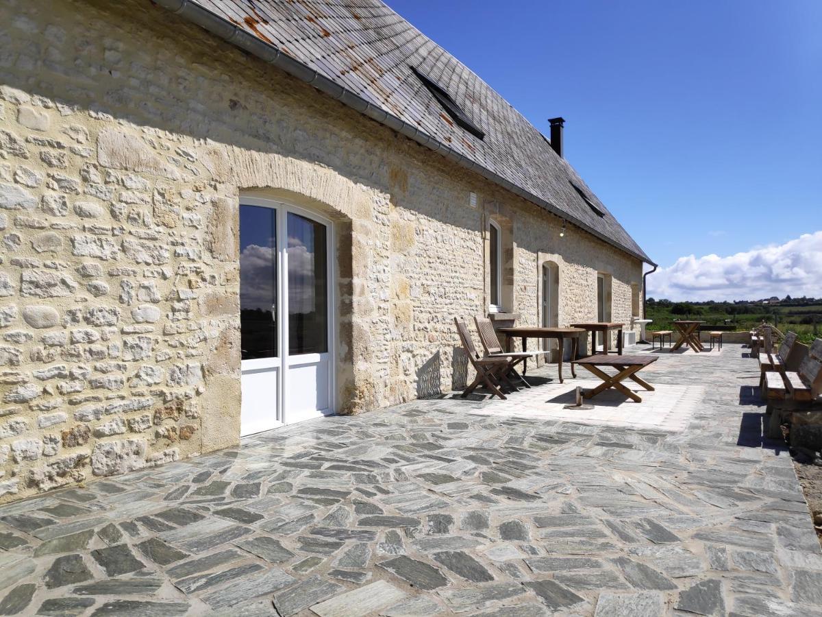 La Cricque Villa Cricqueville-en-Bessin Bagian luar foto