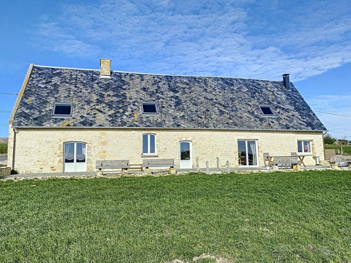La Cricque Villa Cricqueville-en-Bessin Bagian luar foto