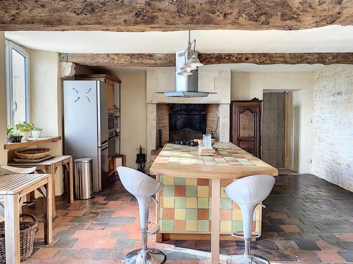 La Cricque Villa Cricqueville-en-Bessin Bagian luar foto
